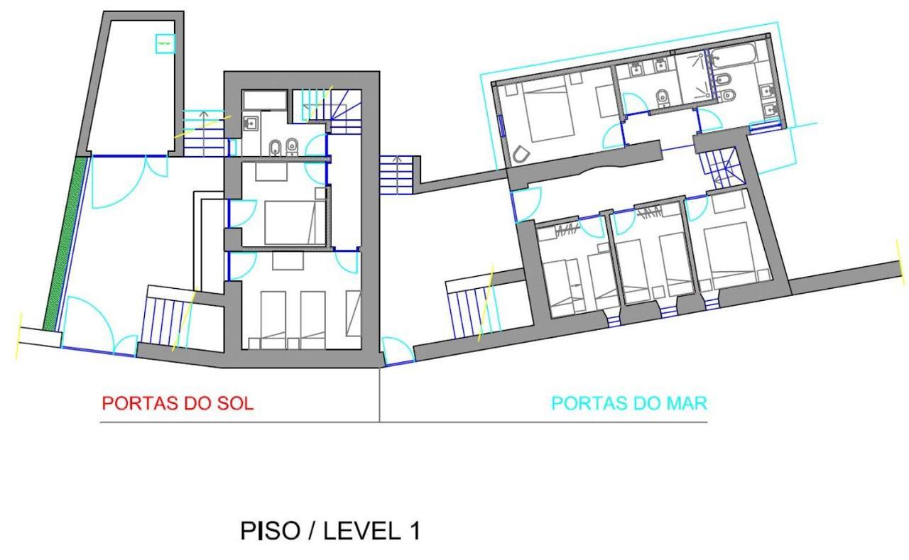 Casas Das Portas Do Mar E Das Portas Do Sol São Roque do Pico Exterior foto